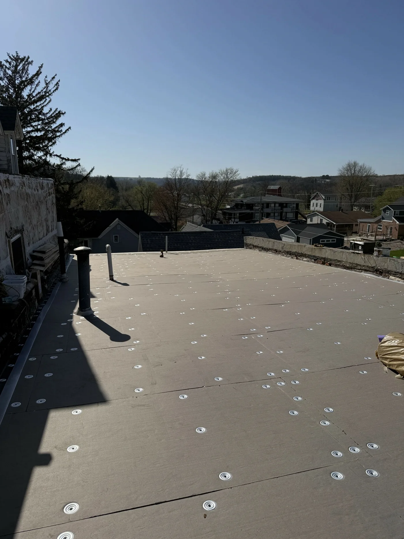 ISO board insulation installation